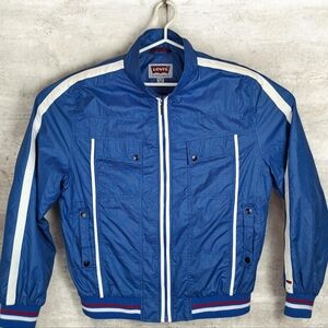 Levi's Strauss Retro Style Bomber Windbreaker Men's Jacket Size XL Coat